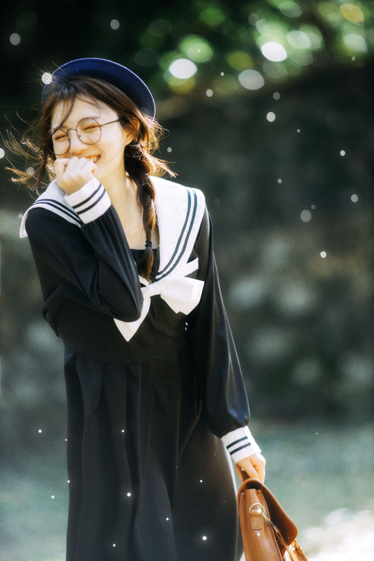 YITUYU艺图语模特唯美写真2021.11.22期JK女孩黎美汐 (32)