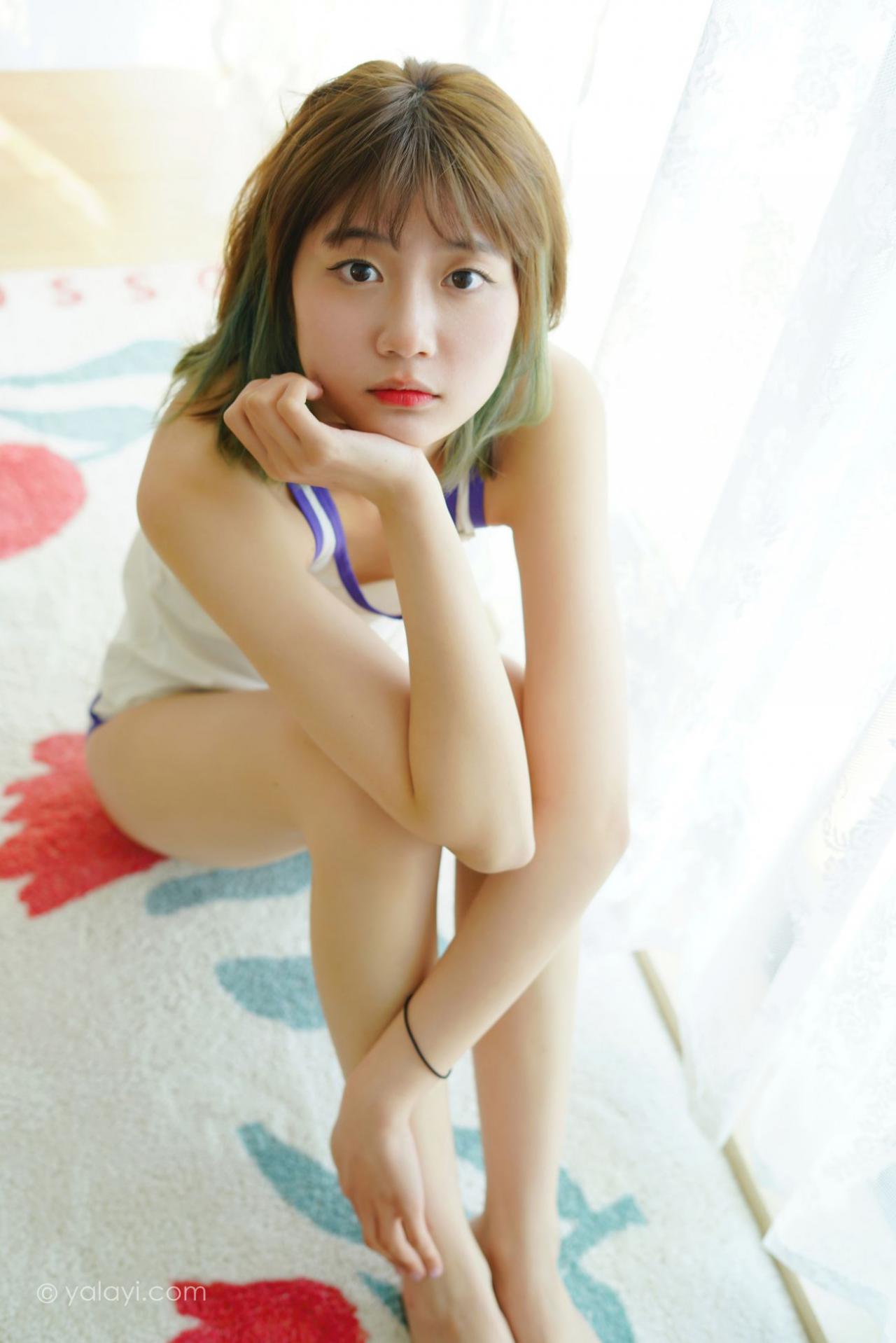 YALAYI雅拉伊唯美清纯美女写真第No.910期一个人独处兰子 (27)