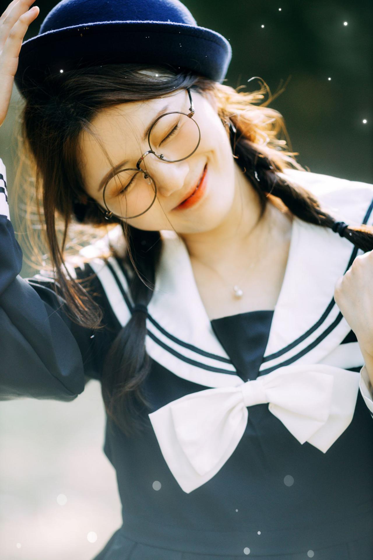 YITUYU艺图语模特唯美写真2021.11.22期JK女孩黎美汐 (29)