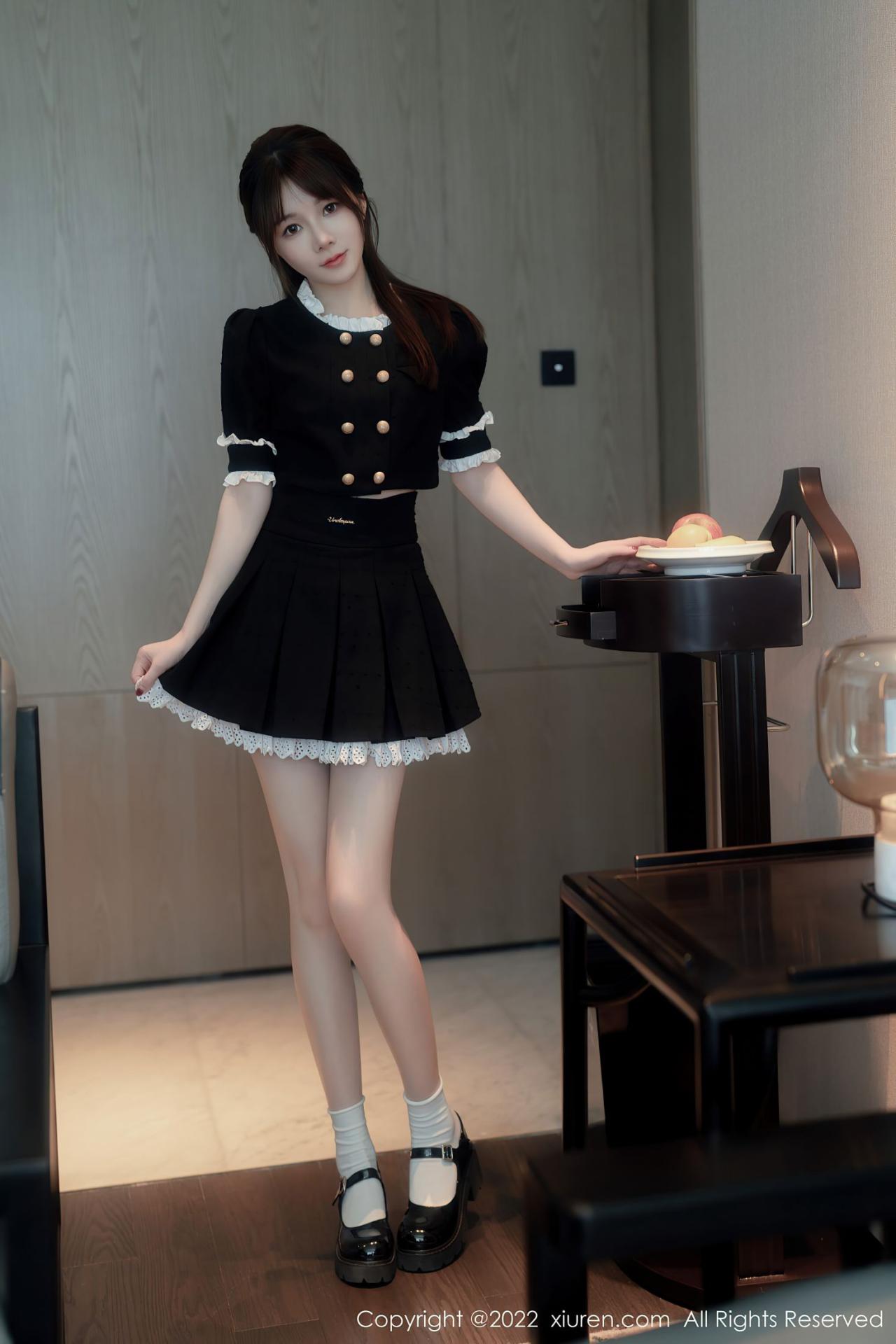 XIUREN秀人网美媛馆美女模特写真第No.5626期婠婠么 (8)
