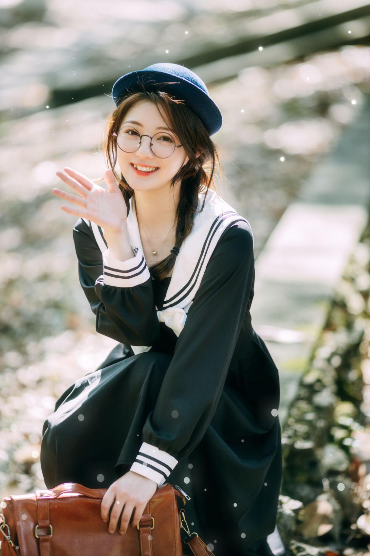 YITUYU艺图语模特唯美写真2021.11.22期JK女孩黎美汐 (22)