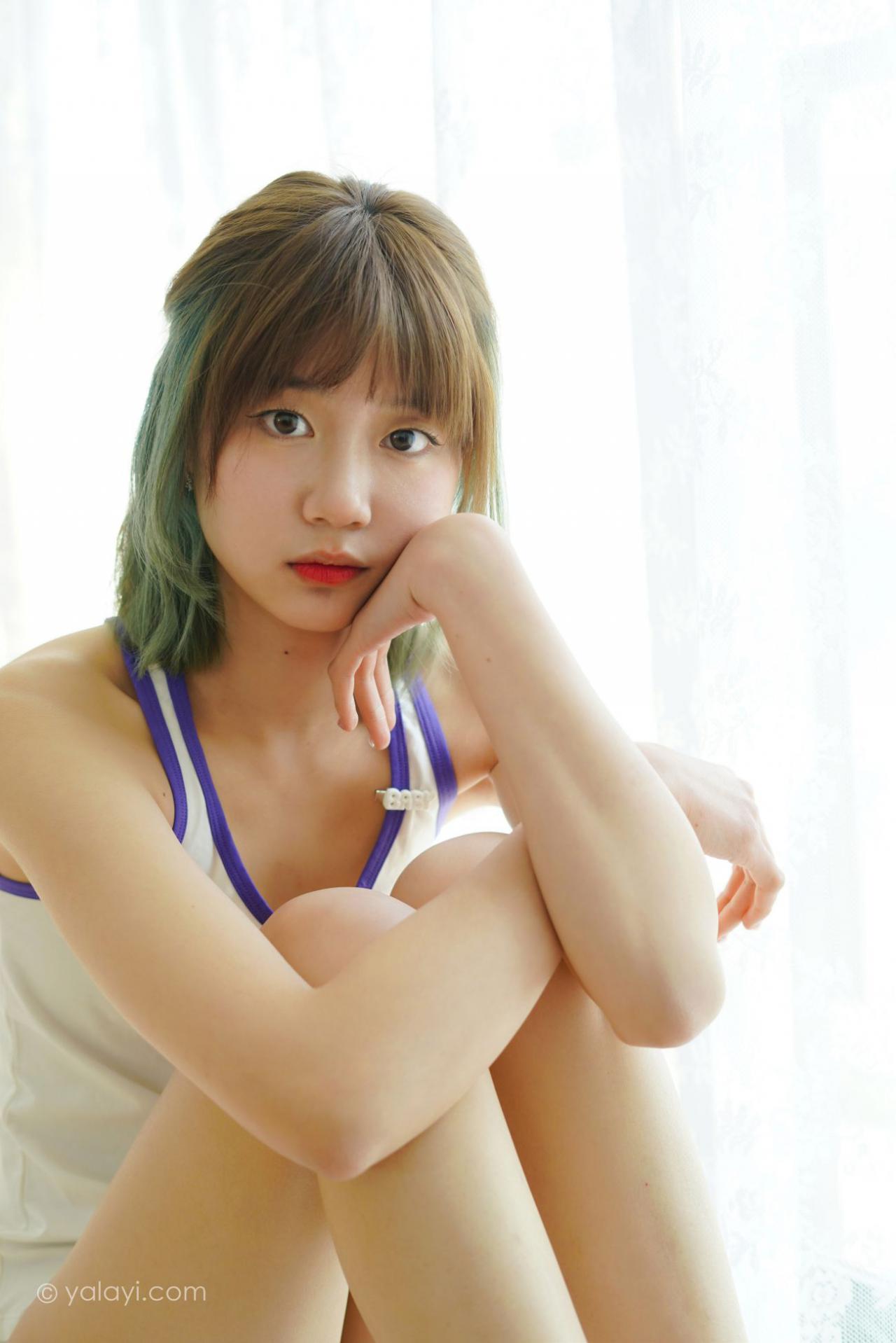 YALAYI雅拉伊唯美清纯美女写真第No.910期一个人独处兰子 (23)