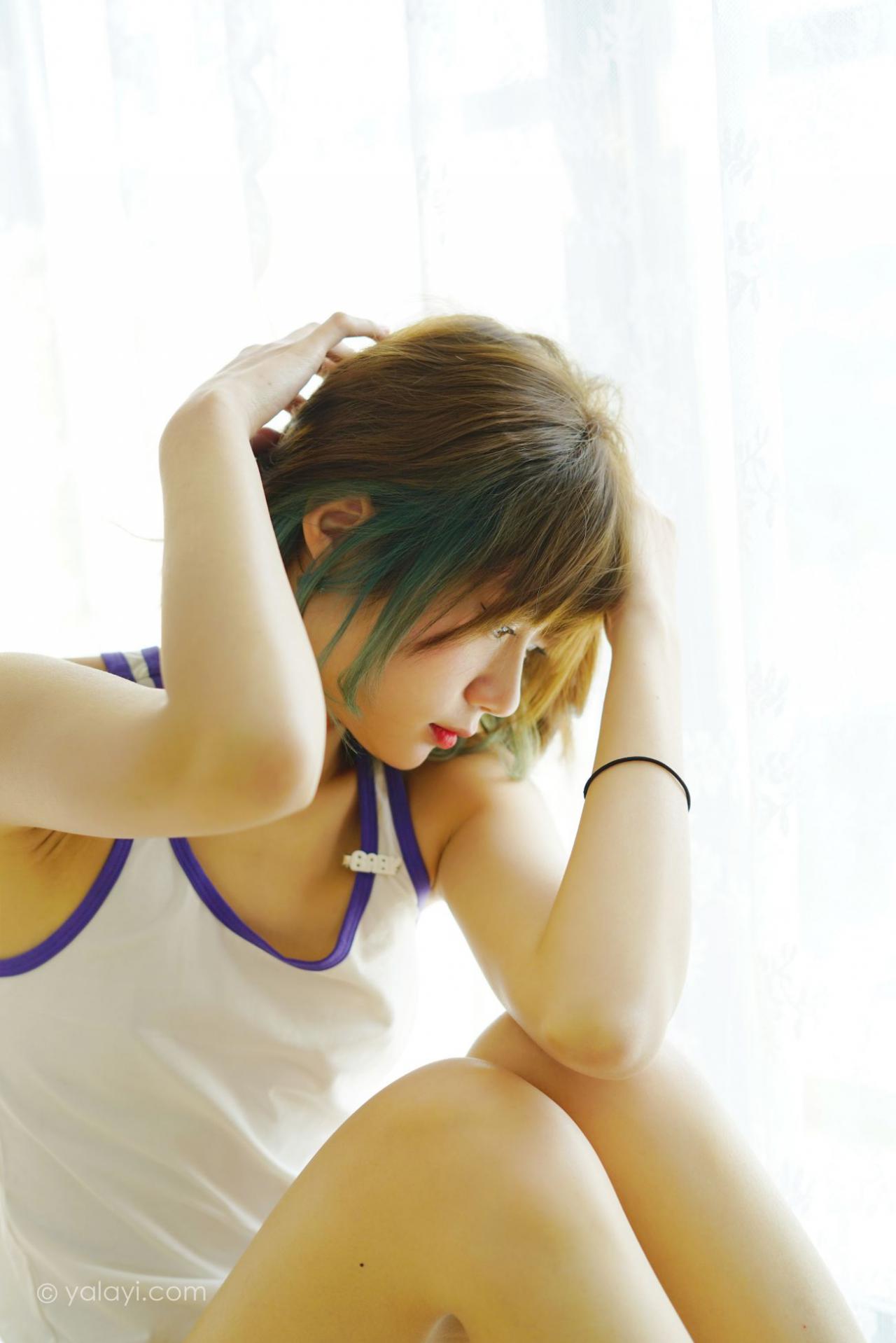 YALAYI雅拉伊唯美清纯美女写真第No.910期一个人独处兰子 (26)
