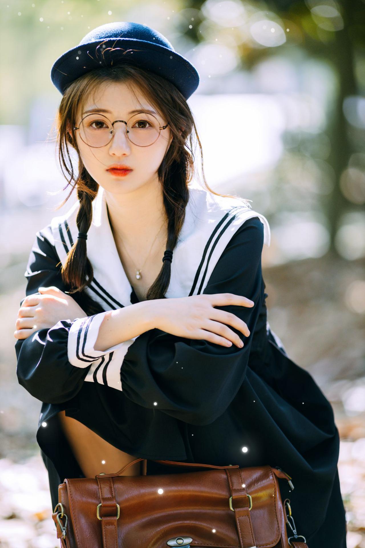 YITUYU艺图语模特唯美写真2021.11.22期JK女孩黎美汐 (23)